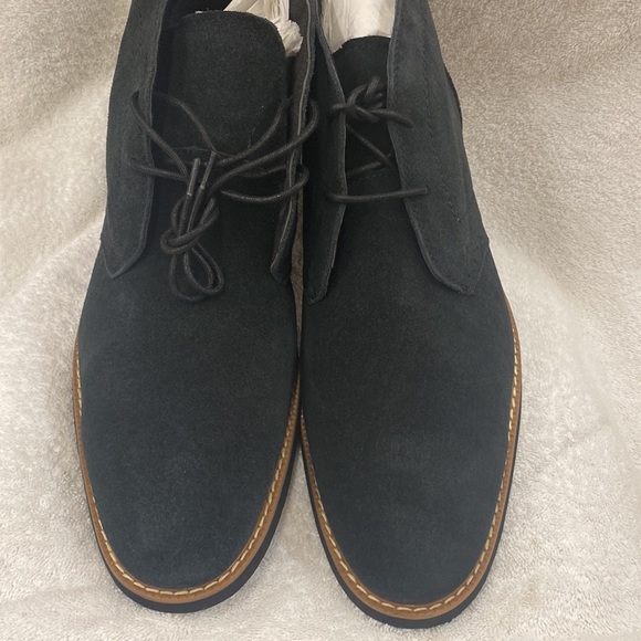 Stacy Adams Black Suede Slater Men’s Boots - Size 13M - Picture 2 of 11